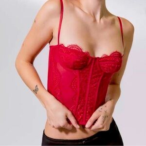 Urban Outfitters Modern Love corset top XL